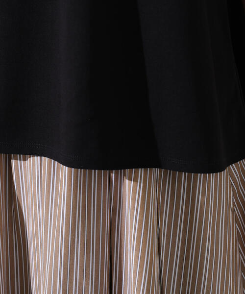 N.(N. Natural Beauty Basic)(エヌエヌナチュラルビューティーベーシック)の「2WAYオフショルカットソー(Tシャツ/カットソー・レディース・ブラウン/レッド/ブラック・MEDIUM)」の15枚目の写真