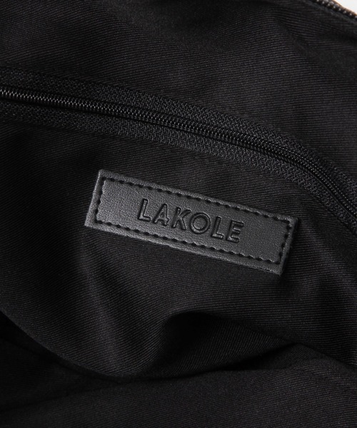 LAKOLE（ラコレ）の「メッシュコンビラージショルダーバッグ / 497236（ショルダーバッグ・メンズ・グレー/ブラック・FREE）」の15枚目の写真