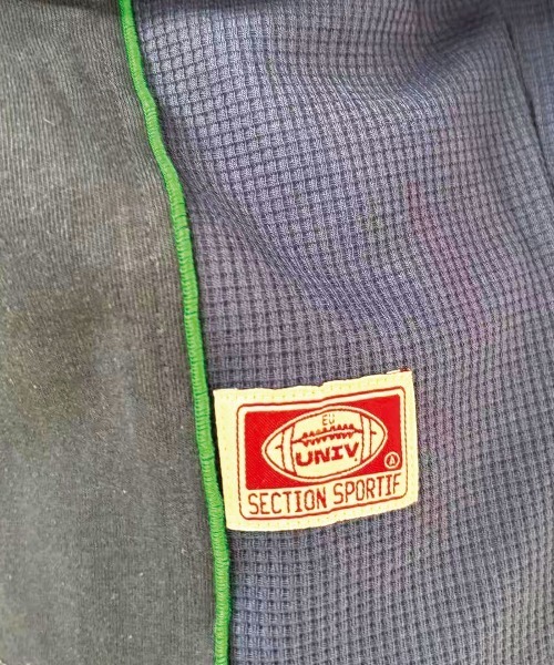 CORNERS(コーナーズ)の「ワッフル切り替えカレッジロゴTシャツ(Tシャツ/カットソー・レディース・ネイビー/アイボリー/チャコール・FREE)」の6枚目の写真