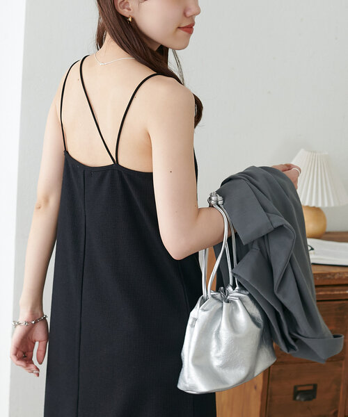 WEB限定】ワッフルキャミワンピース（ワンピース）｜DISCOAT（ディス