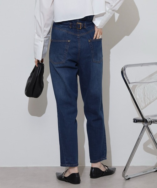 atONE(アットワン)の「サルエルデニムパンツ(その他パンツ・レディース・ホワイト/ネイビー/ワンウォッシュ/ブルー・M/S/LL/L/4L/3L)」の14枚目の写真