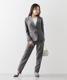 Nissen glamor（ニッセングラマー）の「【大きい胸専用】RISPY 洗える ストレッチテーラードジャケット　テーパードパンツスーツ（吸汗速乾）（スーツセット）」