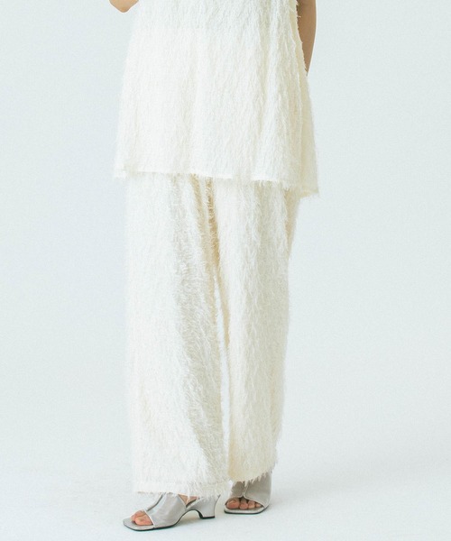 パンツ ROSE BUD JACQUARD PANTS セール】JACQUARD PANTS（その他パンツ）｜ROSE BUD（ローズ