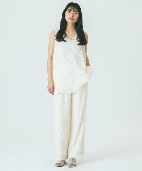 パンツ ROSE BUD JACQUARD PANTS セール】JACQUARD PANTS（その他パンツ）｜ROSE BUD（ローズ