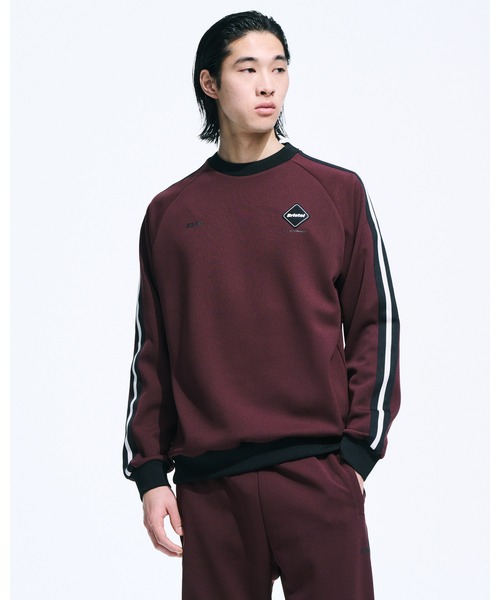 F.C.Real Bristol（エフシーレアルブリストル）の「TRAINING TRACK CREWNECK TOP（スウェット・メンズ・ブラック/ライトブルー/バーガンディー・SMALL/MEDIUM/LARGE/X-LARGE/XX-LARGE）」の17枚目の写真