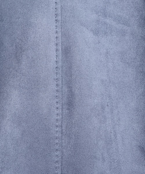 MEN'S BIGI（メンズビギ）の「フェイクスエードダンボール ライダースジャケット＜ストレッチ＞（ライダースジャケット・メンズ・ブルー/グレー系その他/ブラック・01/02/03/04）」の14枚目の写真