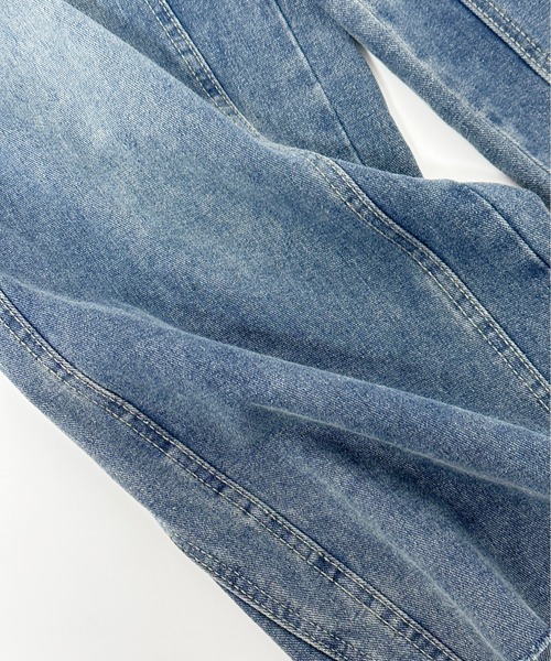 MAISON DE THERESE（メゾン ド テレーズ）の「ヴィンテージ ワイドデニム（デニムパンツ・レディース・ブルー・S/M/L/XS/XL/XX-LARGE）」の10枚目の写真