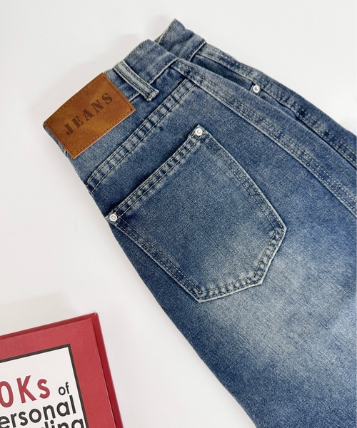 MAISON DE THERESE（メゾン ド テレーズ）の「ヴィンテージ ワイドデニム（デニムパンツ・レディース・ブルー・S/M/L/XS/XL/XX-LARGE）」の13枚目の写真