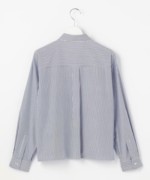 J.PRESS Ladies（J.プレス レディス）の「COTTON TEX ブラウス（シャツ/ブラウス・レディース・サックスブルー系/ライトグレー系/ネイビー系1・XS）」の15枚目の写真