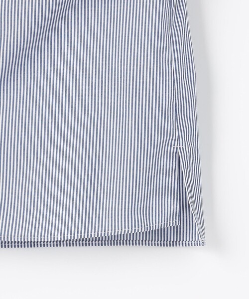 J.PRESS Ladies（J.プレス レディス）の「COTTON TEX ブラウス（シャツ/ブラウス・レディース・サックスブルー系/ライトグレー系/ネイビー系1・XS）」の9枚目の写真