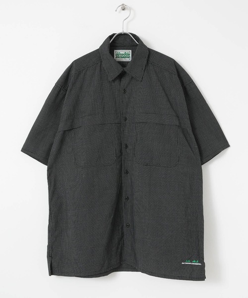 OUTDOOR EXCHANGE（アウトドアエクスチェンジ）の「OUTDOOR EXCHANGE  SHORT-SLEEVE SHIRTS（シャツ/ブラウス・メンズ・ブラック系その他/ベージュ系その他・MEDIUM/LARGE）」の21枚目の写真