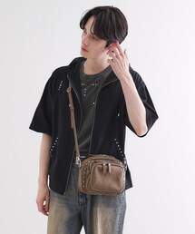 tk.TAKEO KIKUCHI | 【スタッズシリーズ】ショルダーバッグ(ショルダーバッグ)