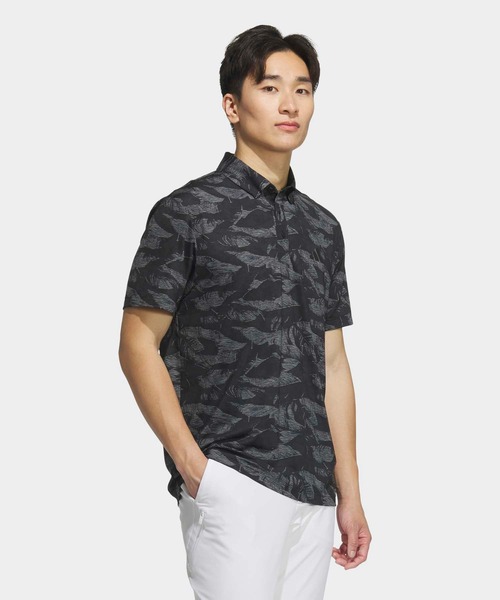 グラフィック 半袖ボタンダウンシャツ【adidas Golf/アディダス