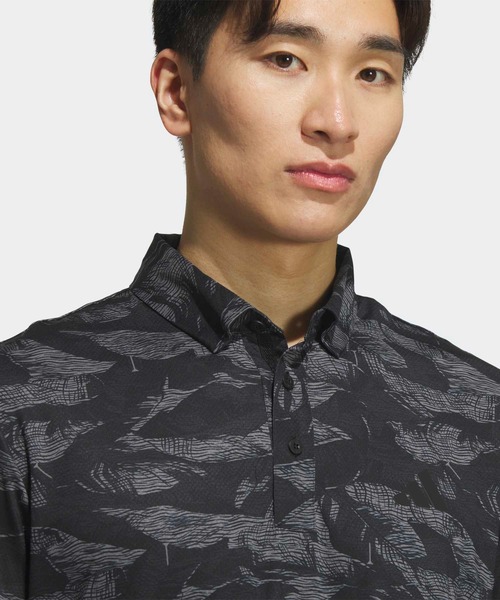 グラフィック 半袖ボタンダウンシャツ【adidas Golf/アディダス