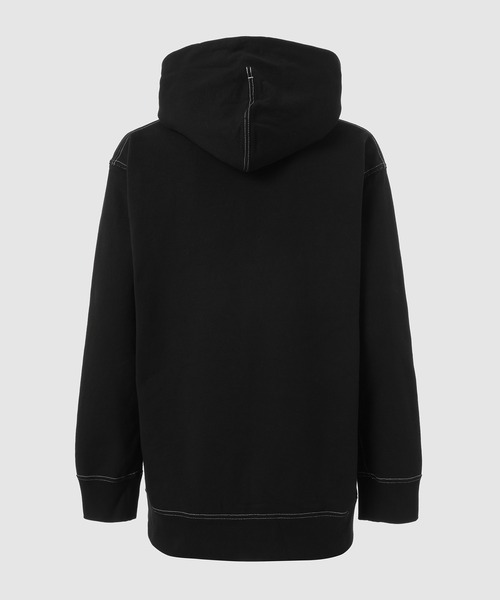 COMME des GARCONS HOMME(コム デ ギャルソン・オム)の「COTTON GARMENT DYE HOODIE(パーカー・メンズ・ブラック・L/M/S)」の2枚目の写真