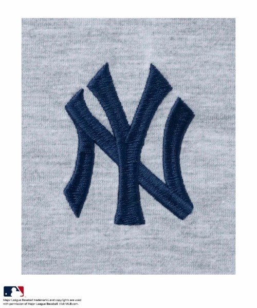 MLB(メジャーリーグベースボール)の「MLB バックアーチ ロングスリーブTシャツ(Tシャツ/カットソー・メンズ・ブラウン/アッシュグレー/ブルー系/ブラック・XL/L/M)」の6枚目の写真