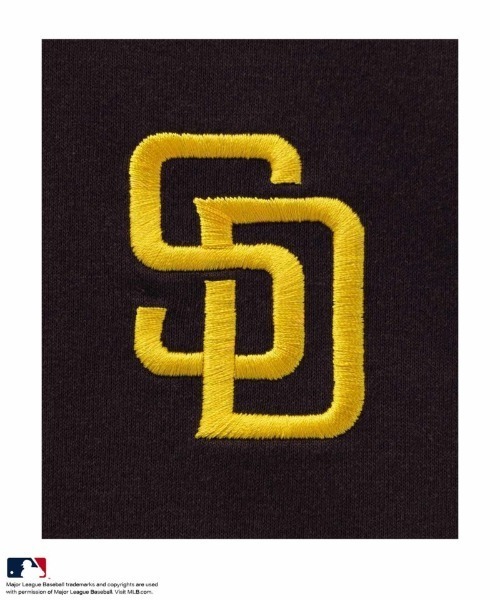 MLB(メジャーリーグベースボール)の「MLB バックアーチ ロングスリーブTシャツ(Tシャツ/カットソー・メンズ・ブラウン/アッシュグレー/ブルー系/ブラック・XL/L/M)」の15枚目の写真