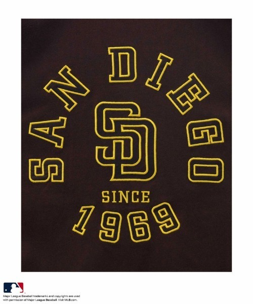 MLB(メジャーリーグベースボール)の「MLB バックアーチ ロングスリーブTシャツ(Tシャツ/カットソー・メンズ・ブラウン/アッシュグレー/ブルー系/ブラック・XL/L/M)」の14枚目の写真