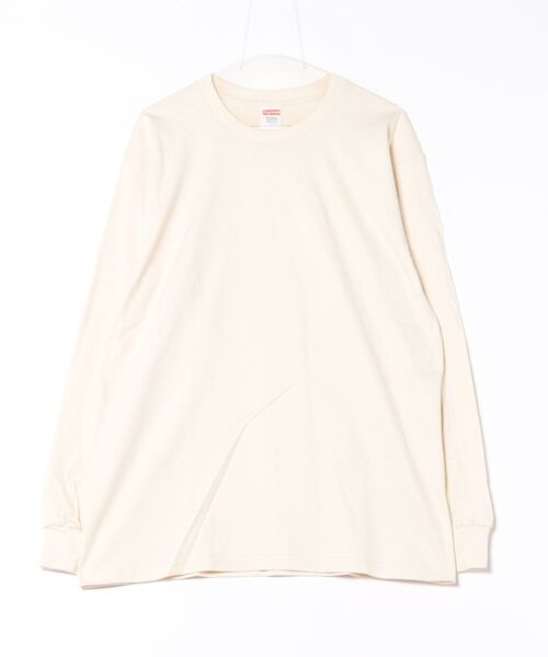 Supreme （シュプリーム）の「Supreme L/S TEE MADE IN USA（Tシャツ/カットソー・メンズ・グレー/ブラック/ホワイト/オレンジ/レッド/ナチュラル/ブルー・LARGE/X-LARGE/MEDIUM）」の6枚目の写真