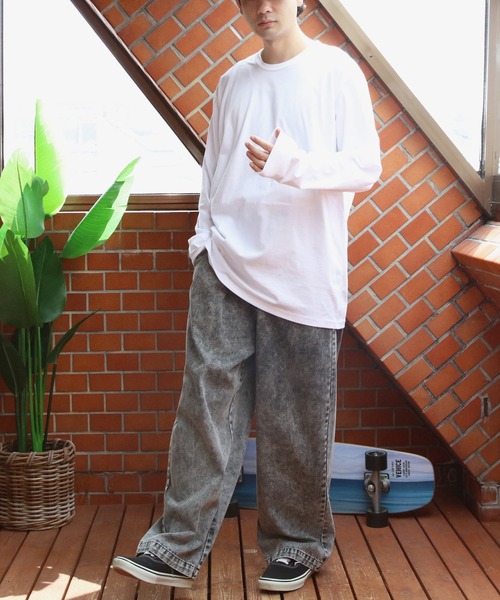 Supreme （シュプリーム）の「Supreme L/S TEE MADE IN USA（Tシャツ/カットソー・メンズ・グレー/ブラック/ホワイト/オレンジ/レッド/ナチュラル/ブルー・LARGE/X-LARGE/MEDIUM）」の21枚目の写真