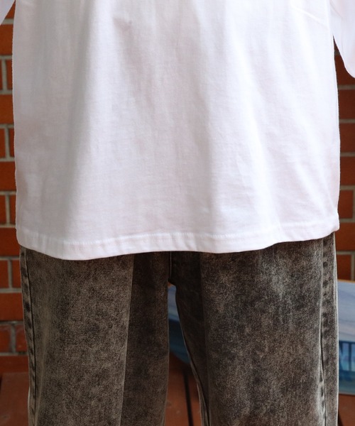 Supreme （シュプリーム）の「Supreme L/S TEE MADE IN USA（Tシャツ/カットソー・メンズ・グレー/ブラック/ホワイト/オレンジ/レッド/ナチュラル/ブルー・LARGE/X-LARGE/MEDIUM）」の9枚目の写真