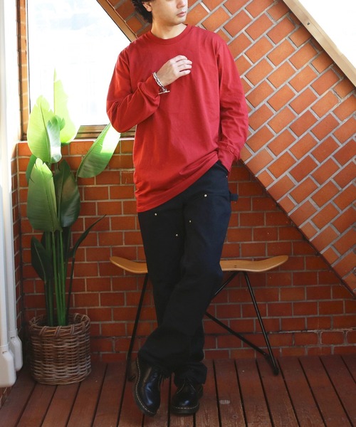 Supreme 長袖カットソー レッド Supreme - Supreme シュプリーム Tシャツ・カットソー M 赤 【古着