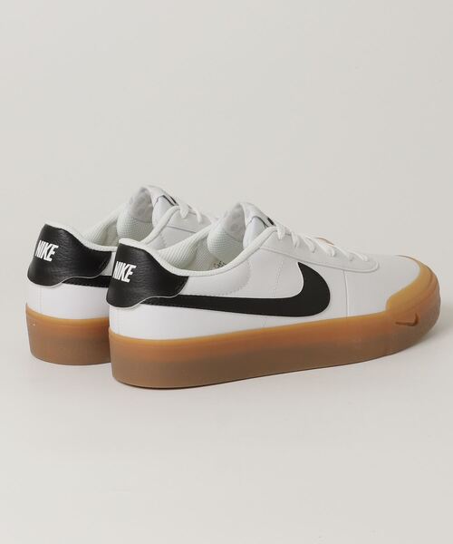 NIKE（ナイキ）の「NIKE/ナイキ コートショット（スニーカー・メンズ・ホワイト×ブラック・26cm/26.5cm/27cm/27.5cm/28cm/25.5cm）」の2枚目の写真