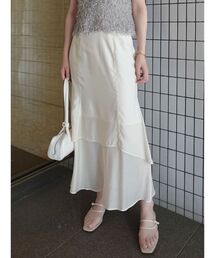 LAGUNAMOON（ラグナムーン）の「セミシアーティアードスカート（スカート）」