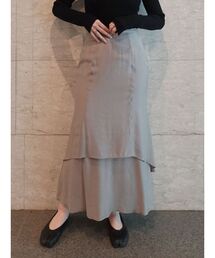 LAGUNAMOON（ラグナムーン）の「セミシアーティアードスカート（スカート）」