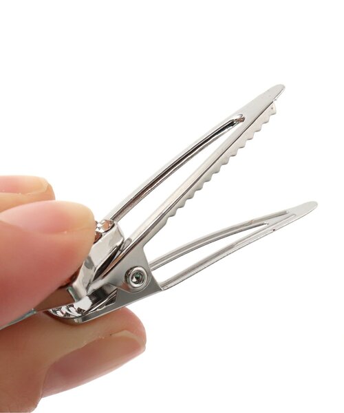 algy（アルジー）の「スターストーンヘアクリップ（バレッタ/ヘアクリップ・キッズ・ピンク・FREE）」の2枚目の写真