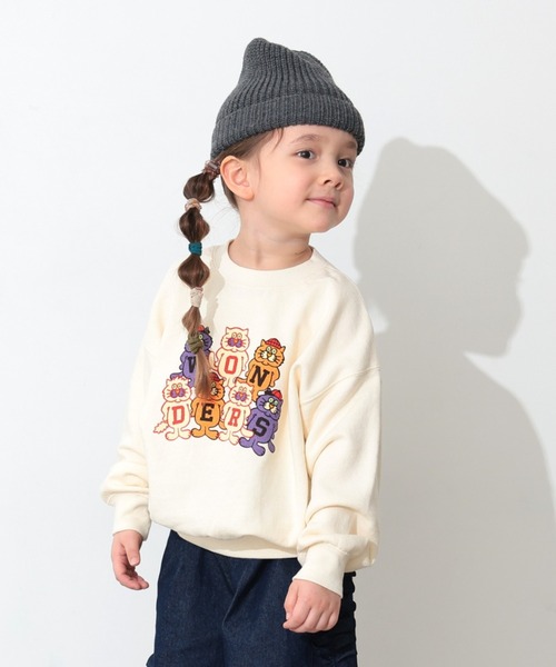 Ocean&Ground（オーシャン&グラウンド）の「ﾛｰｹﾞｰｼﾞﾘﾌﾞﾆｯﾄCAP（ニットキャップ/ビーニー・キッズ・ブルー/ブラック/アイボリー/ライム/パープル/チャコール・MEDIUM/SMALL）」の4枚目の写真