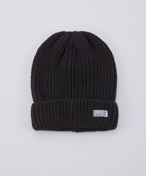 Ocean&Ground（オーシャン&グラウンド）の「ﾛｰｹﾞｰｼﾞﾘﾌﾞﾆｯﾄCAP（ニットキャップ/ビーニー・キッズ・ブルー/ブラック/アイボリー/ライム/パープル/チャコール・MEDIUM/SMALL）」の16枚目の写真