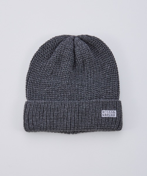 Ocean&Ground（オーシャン&グラウンド）の「ﾛｰｹﾞｰｼﾞﾘﾌﾞﾆｯﾄCAP（ニットキャップ/ビーニー・キッズ・ブルー/ブラック/アイボリー/ライム/パープル/チャコール・MEDIUM/SMALL）」の18枚目の写真