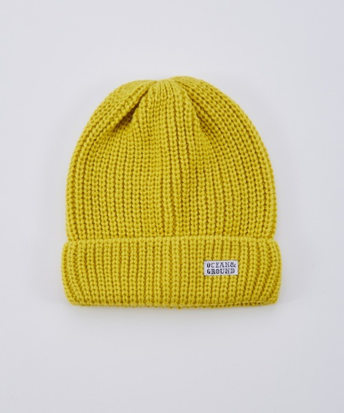 Ocean&Ground（オーシャン&グラウンド）の「ﾛｰｹﾞｰｼﾞﾘﾌﾞﾆｯﾄCAP（ニットキャップ/ビーニー・キッズ・ブルー/ブラック/アイボリー/ライム/パープル/チャコール・MEDIUM/SMALL）」の20枚目の写真