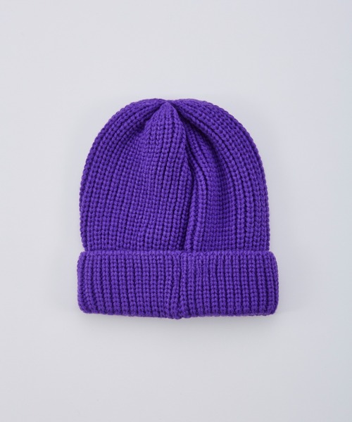 Ocean&Ground（オーシャン&グラウンド）の「ﾛｰｹﾞｰｼﾞﾘﾌﾞﾆｯﾄCAP（ニットキャップ/ビーニー・キッズ・ブルー/ブラック/アイボリー/ライム/パープル/チャコール・MEDIUM/SMALL）」の22枚目の写真
