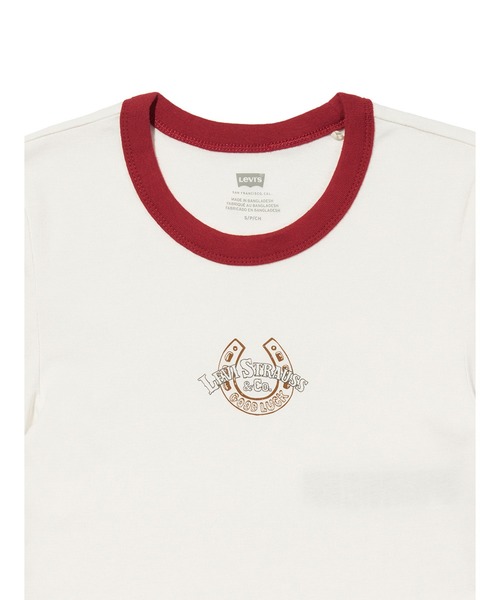セール】Levi's/リーバイス グラフィック ミニ リンガーTシャツ（T