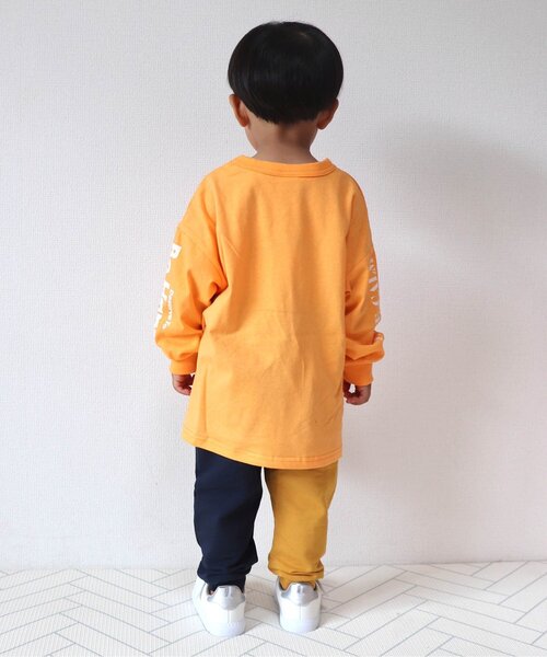 オレンジ サルエルパンツ オレンジ サルエルパンツ 古着 - メルカリ