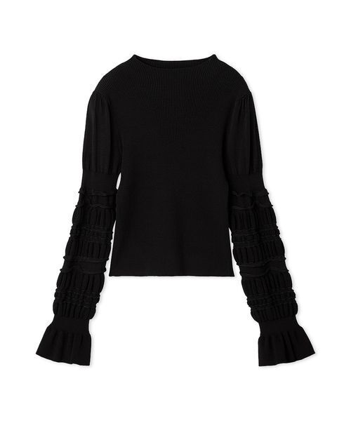 FURFUR（ファーファー）の「イレギュラーリブスリーブニット