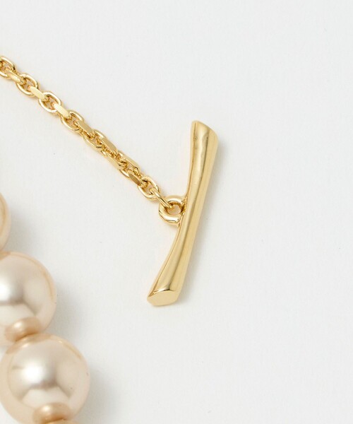 UNITED ARROWS（ユナイテッドアローズ）の「イミテーションパール 2WAY ネックレス（ネックレス・レディース・グレー系/ホワイト/ベージュ・FREE）」の14枚目の写真