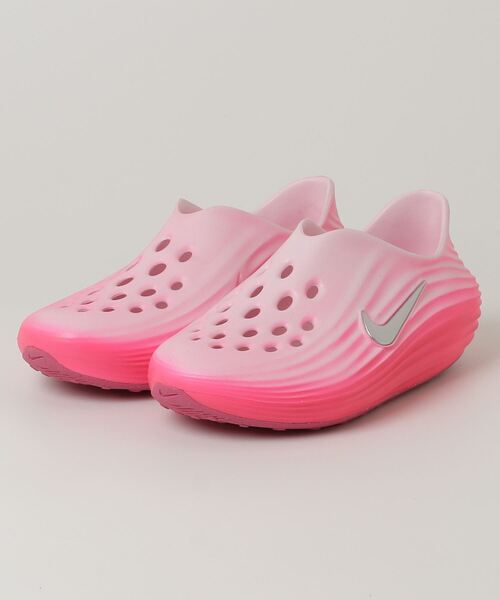 NIKE(ナイキ)の「NIKE REACTX REJUVEN 8 ナイキ ウィメンズ リアクトX リジュビネイト(スニーカー・レディース・ブラック/グリーン/ピンク/ベージュ・23cm/24cm/25cm)」の4枚目の写真