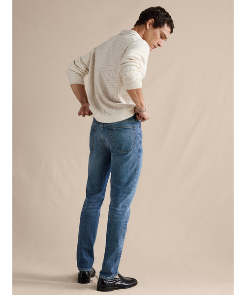 Banana Republic（バナナリパブリック）の「スリム リュクス トラベラージーンズ（デニムパンツ・メンズ・ブラック/ライトインディゴブルー/インディゴブルー・34/30/28/30/29/30/30/30/31/30/32/30/33/30）」の10枚目の写真