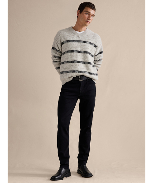 Banana Republic（バナナリパブリック）の「スリム リュクス トラベラージーンズ（デニムパンツ・メンズ・ブラック/ライトインディゴブルー/インディゴブルー・34/30/28/30/29/30/30/30/31/30/32/30/33/30）」の6枚目の写真