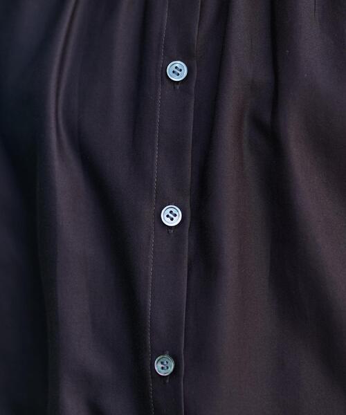 DRESSTERIOR(ドレステリア)の「【洗える/コットン100%】バックフレアティアードブラウス(シャツ/ブラウス・レディース・ライトブルー/オフホワイト/ブラウン系その他・34/36/38)」の14枚目の写真