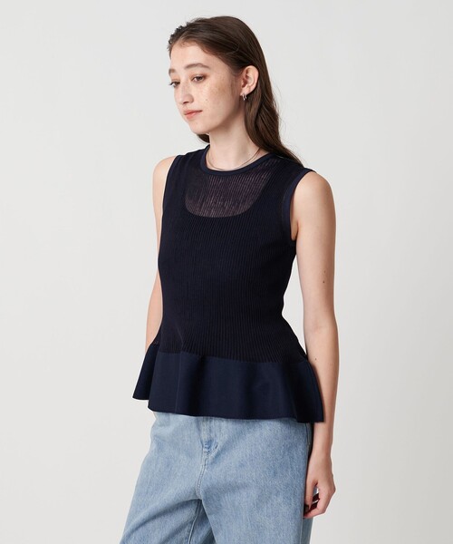 UNITED ARROWS（ユナイテッドアローズ）の「シアー リボン 2WAY ベスト