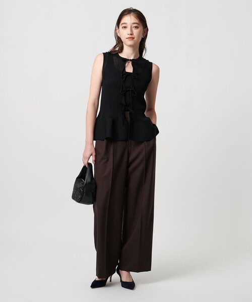 UNITED ARROWS（ユナイテッドアローズ）の「シアー リボン 2WAY ベスト