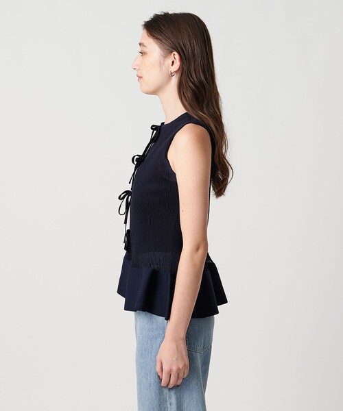 UNITED ARROWS（ユナイテッドアローズ）の「シアー リボン 2WAY ベスト