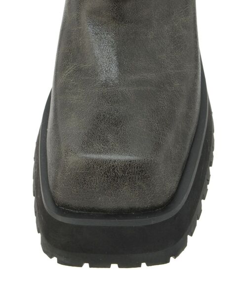 jouetie(ジュエティ)の「プラットフォームショートエンジニアブーツ 厚底 靴(ブーツ・レディース・ブラック/ブラウン・MEDIUM/LARGE)」の8枚目の写真