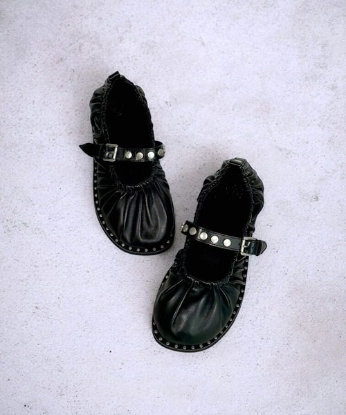 ASH(アッシュ)の「アッシュ【OSAKA】メリージェーンフラットシューズ ベルトパンプス バレエシューズ 1.5cmヒール(パンプス・レディース・アッシュブラウン/ブラック・38/37/36/39)」の10枚目の写真