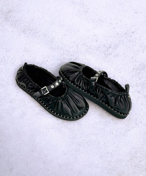 ASH(アッシュ)の「アッシュ【OSAKA】メリージェーンフラットシューズ ベルトパンプス バレエシューズ 1.5cmヒール(パンプス・レディース・アッシュブラウン/ブラック・38/37/36/39)」の11枚目の写真