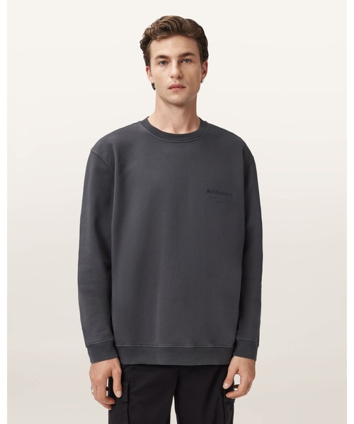 ALLSAINTS（オールセインツ）の「FUTURE CREW NECK SWEATSHIRT | FUTURE クルー ネック スウェットシャツ（スウェット・メンズ・ブルー系その他・L/XS/S/M）」の9枚目の写真